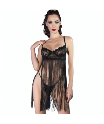 CHILIROSE - CR 4496 BABYDOLL NEGRO S-M