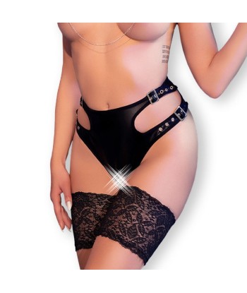 CHILIROSE - CR 4656 PANTIES CROTCHLESS NEGRO S-M