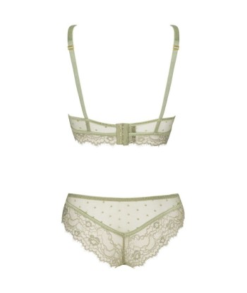 LIVCO CORSETTI FASHION - PINE LC 90667 SUJETADOR PANTY KHAKI S-M