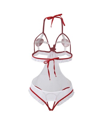SUBBLIME - DISFRAZ DE ENFERMERA SEXY SIN ENTREPIERNA S-M