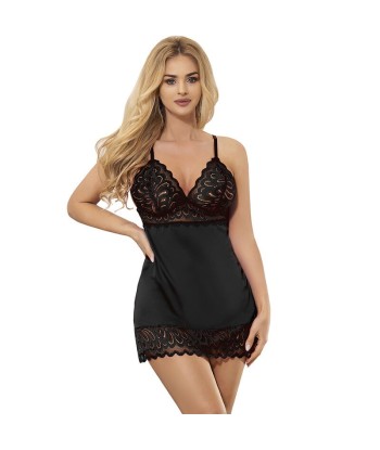 SUBBLIME - BABYDOLL CON ESTAMPADO FLORAL PECHO NEGRO S-M