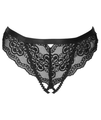 LIVCO CORSETTI FASHION - OKSURIN PANTY CROTCHLESS NEGRO S-M