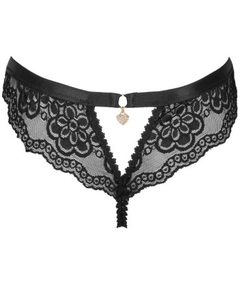 LIVCO CORSETTI FASHION - OKSURIN PANTY CROTCHLESS NEGRO S-M
