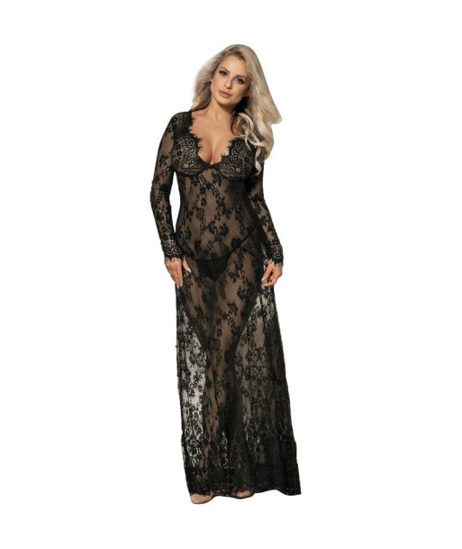 SUBBLIME - VESTIDO LARGO MANGA LARGA S-M SUBBLIME - VESTIDO LARGO MANGA LARGA S-M