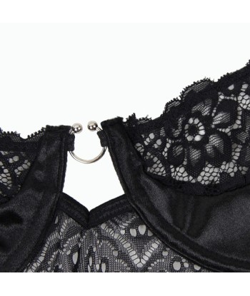 SUBBLIME - CORSET Y CINTURON NEGRO S-M SUBBLIME - CORSET Y CINTURON NEGRO S-M