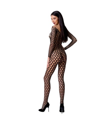 PASSION - WOMAN BS077 BODYSTOCKING TALLA ÚNICA NEGRO