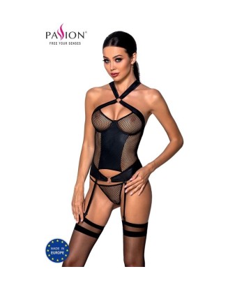 PASSION - AMANDA CORSET CUERO ECOLOGICO S-M