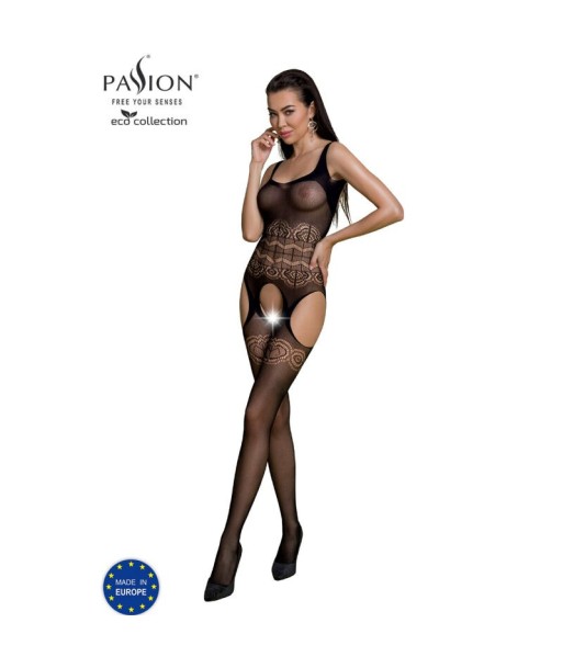 PASSION - ECO COLLECTION BODYSTOCKING ECO BS005 NEGRO PASSION - ECO COLLECTION BODYSTOCKING ECO BS005 NEGRO