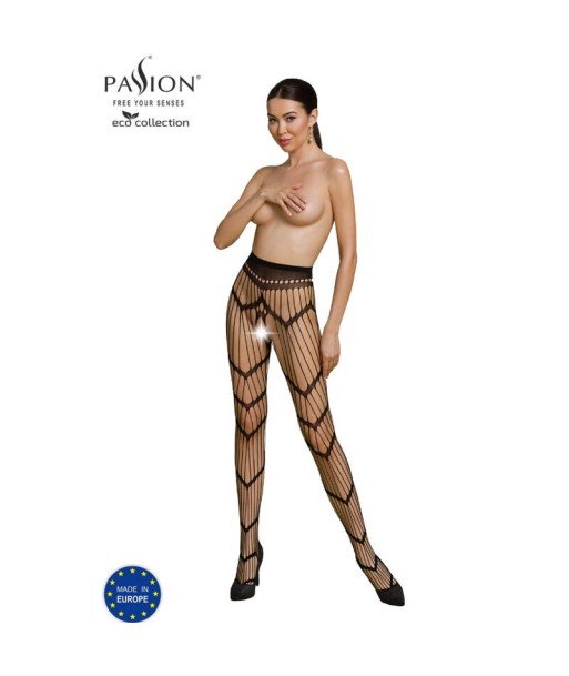 PASSION - ECO COLLECTION BODYSTOCKING ECO S006 NEGRO PASSION - ECO COLLECTION BODYSTOCKING ECO S006 NEGRO