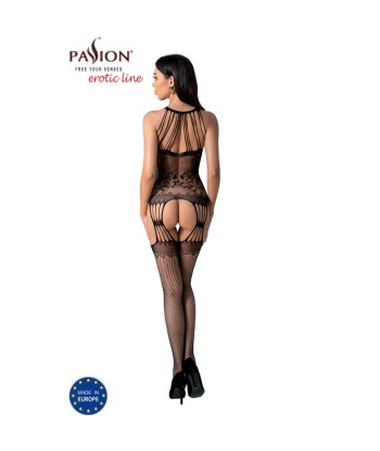 PASSION - BS095 BODYSTOCKING NEGRO TALLA ÚNICA
