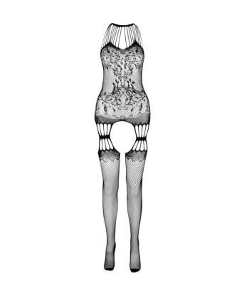 PASSION - BS095 BODYSTOCKING NEGRO TALLA ÚNICA
