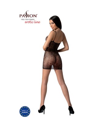 PASSION - BS096 BODYSTOCKING NEGRO TALLA ÚNICA