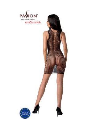PASSION - BS097 BODYSTOCKING NEGRO TALLA ÚNICA