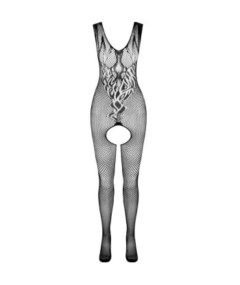 PASSION - BS098 BODYSTOCKING NEGRO TALLA ÚNICA