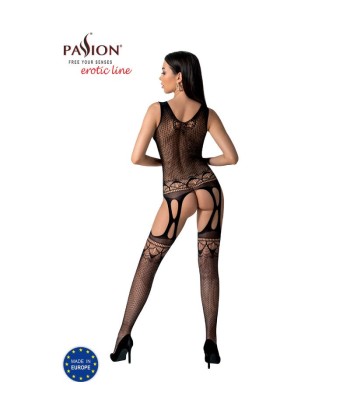 PASSION - BS099 BODYSTOCKING NEGRO TALLA ÚNICA