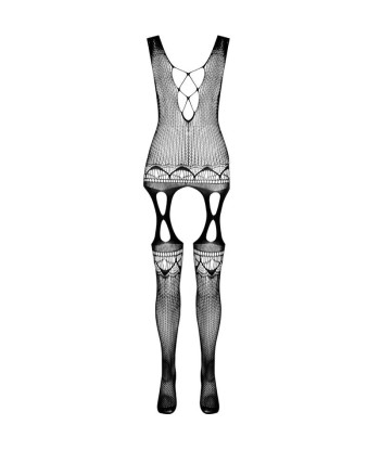 PASSION - BS099 BODYSTOCKING NEGRO TALLA ÚNICA