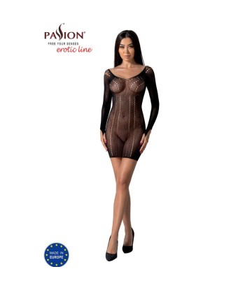 PASSION - BS101 BODYSTOCKING NEGRO TALLA ÚNICA