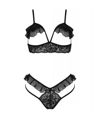 PASSION - DOLLY SET DOS PIEZAS NEGRO S-M PASSION - DOLLY SET DOS PIEZAS NEGRO S-M