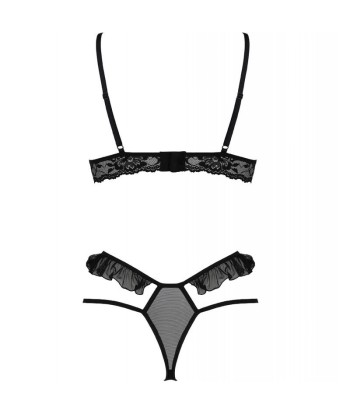 PASSION - DOLLY SET DOS PIEZAS NEGRO S-M PASSION - DOLLY SET DOS PIEZAS NEGRO S-M