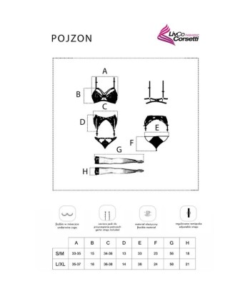 LIVCO CORSETTI FASHION - POJZON LC 90670 SUJETADOR MEDIAS LIGUERO PANTY NEGRO S-M LIVCO CORSETTI FASHION - POJZON LC 90670 SUJETADOR MEDIAS LIGUERO PANTY NEGRO S-M