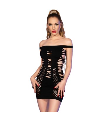 CHILIROSE - CR 4711 VESTIDO NEGRO S-M