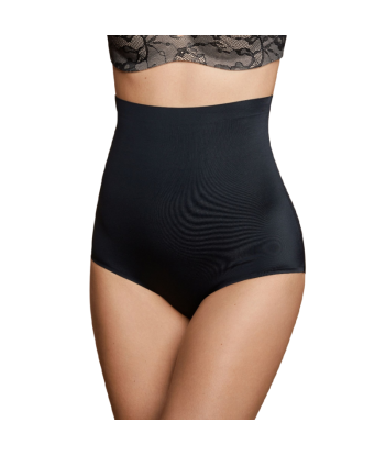 BYE-BRA - FAJA SIN COSTURAS ESTILO PANTIES NEGRO TALLA S