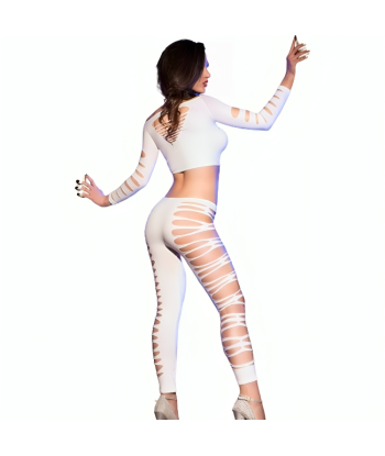 CHILIROSE - CR 3654 TOP and LEGGINS NEGRO S-M