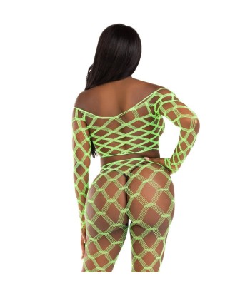 LEG AVENUE - TOP and LEGGINS HARDCORE VERDE