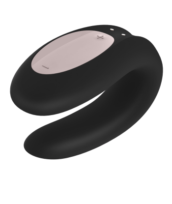 SATISFYER - DOUBLE JOY CON APP ORO NEGRO