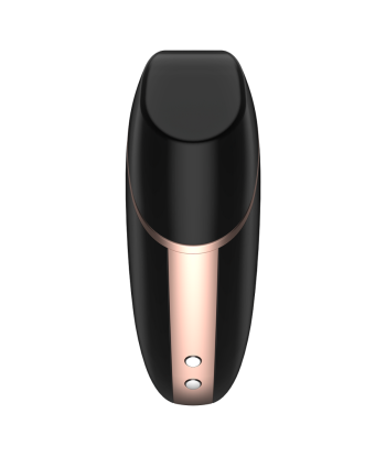 SATISFYER - LOVE TRIANGLE ESTIMULADOR Y VIBRADOR NEGRO