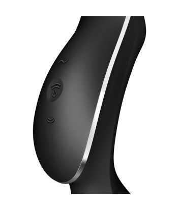 SATISFYER - CURVY TRINITY 2 ESTIMULADOR Y VIBRADOR NEGRO