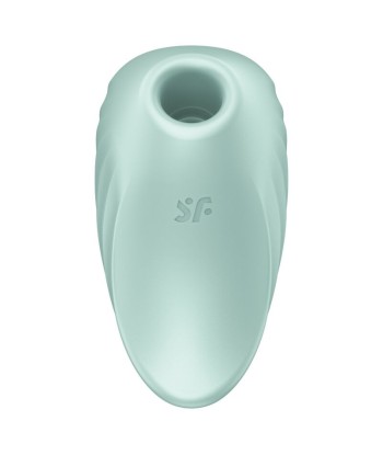 SATISFYER - PEARL DIVER ESTIMULADOR Y VIBRADOR VERDE