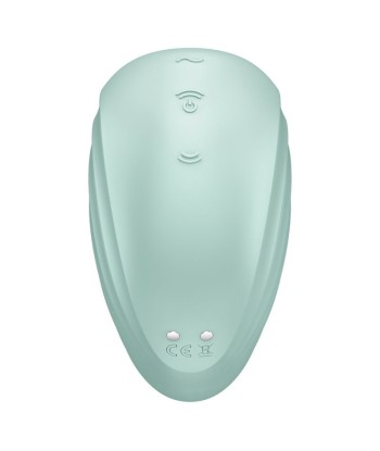 SATISFYER - PEARL DIVER ESTIMULADOR Y VIBRADOR VERDE