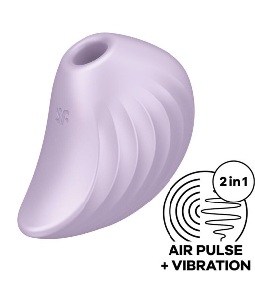 SATISFYER - PEARL DIVER ESTIMULADOR Y VIBRADOR VERDE SATISFYER - PEARL DIVER ESTIMULADOR Y VIBRADOR VERDE