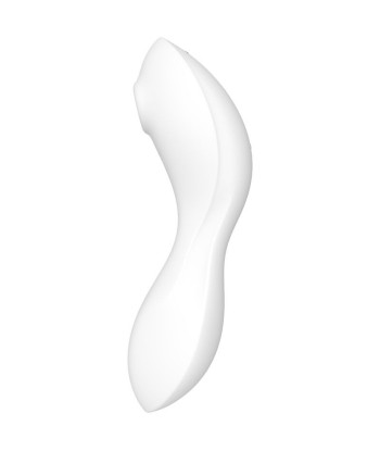 SATISFYER - CURVY TRINITY 5 ESTIMULADOR Y VIBRADOR APP BLANCO