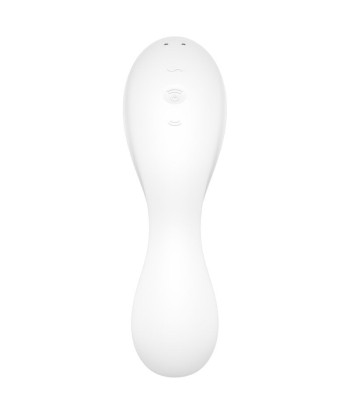 SATISFYER - CURVY TRINITY 5 ESTIMULADOR Y VIBRADOR APP BLANCO
