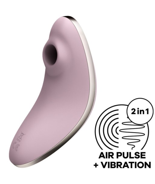 SATISFYER - VULVA LOVER 1 ESTIMULADOR Y VIBRADOR VIOLETA SATISFYER - VULVA LOVER 1 ESTIMULADOR Y VIBRADOR VIOLETA