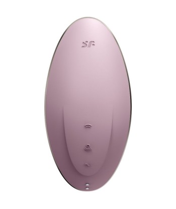 SATISFYER - VULVA LOVER 1 ESTIMULADOR Y VIBRADOR VIOLETA