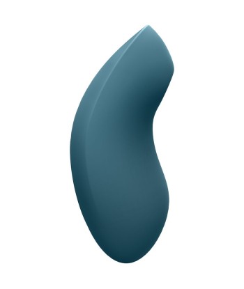 SATISFYER - VULVA LOVER 2 ESTIMULADOR Y VIBRADOR AZUL