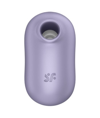 SATISFYER - PRO TO GO 2 ESTIMULADOR Y VIBRADOR DOBLE VIOLETA