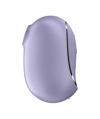SATISFYER - PRO TO GO 2 ESTIMULADOR Y VIBRADOR DOBLE VIOLETA