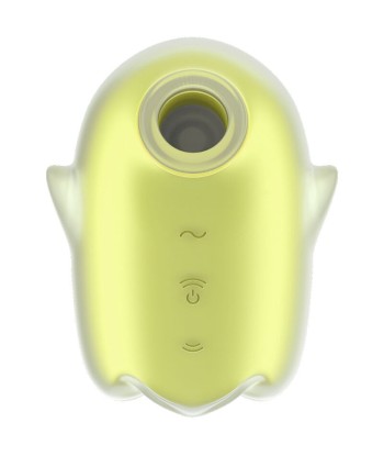 SATISFYER - GLOWING GHOST AIR PULSE and VIBRADOR AMARILLO