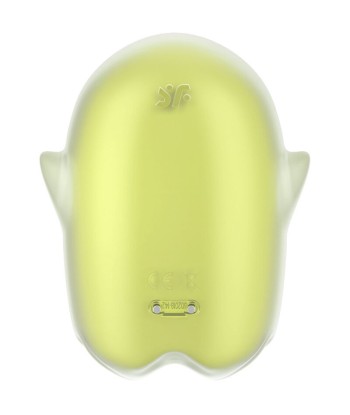 SATISFYER - GLOWING GHOST AIR PULSE and VIBRADOR AMARILLO