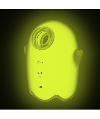 SATISFYER - GLOWING GHOST AIR PULSE and VIBRADOR AMARILLO