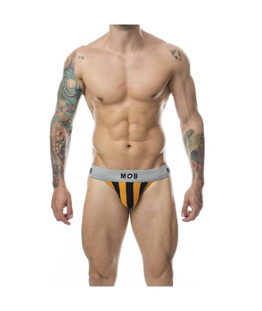 MOB - JOCK CLASICO STRIPE NARANJA TALLA L