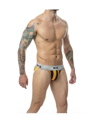MOB - JOCK CLASICO STRIPE NARANJA TALLA L