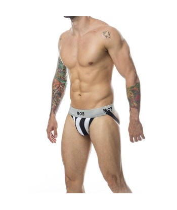 MOB - JOCK CLASICO STRIPE BLANCO TALLA L