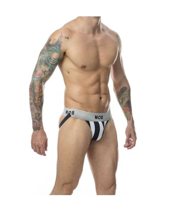 MOB - JOCK CLASICO STRIPE BLANCO TALLA L