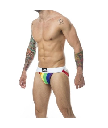 MOB - JOCK CLASICO STRIPE RAINBOW TALLA L