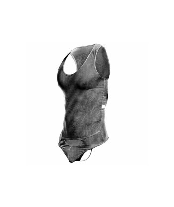 MOB - BODYSHEER TRANSPARTE NEGRO TALLA L-XL